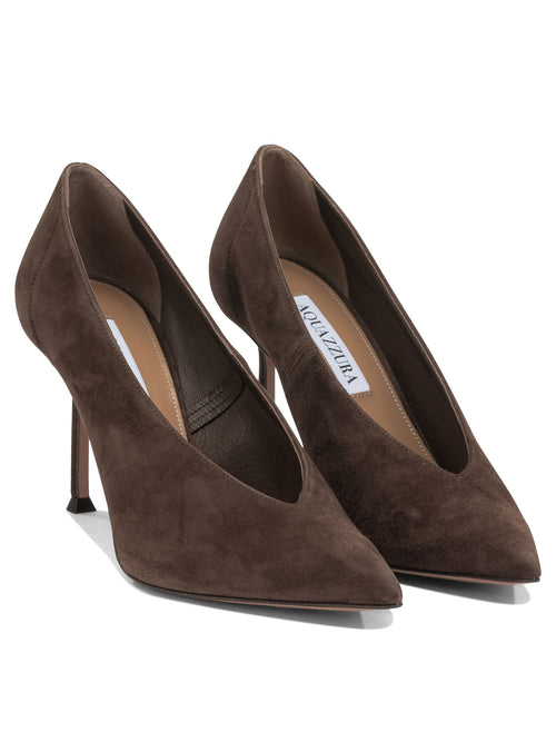 Aquazzura "Voltaire 85mm" pumps - Brown