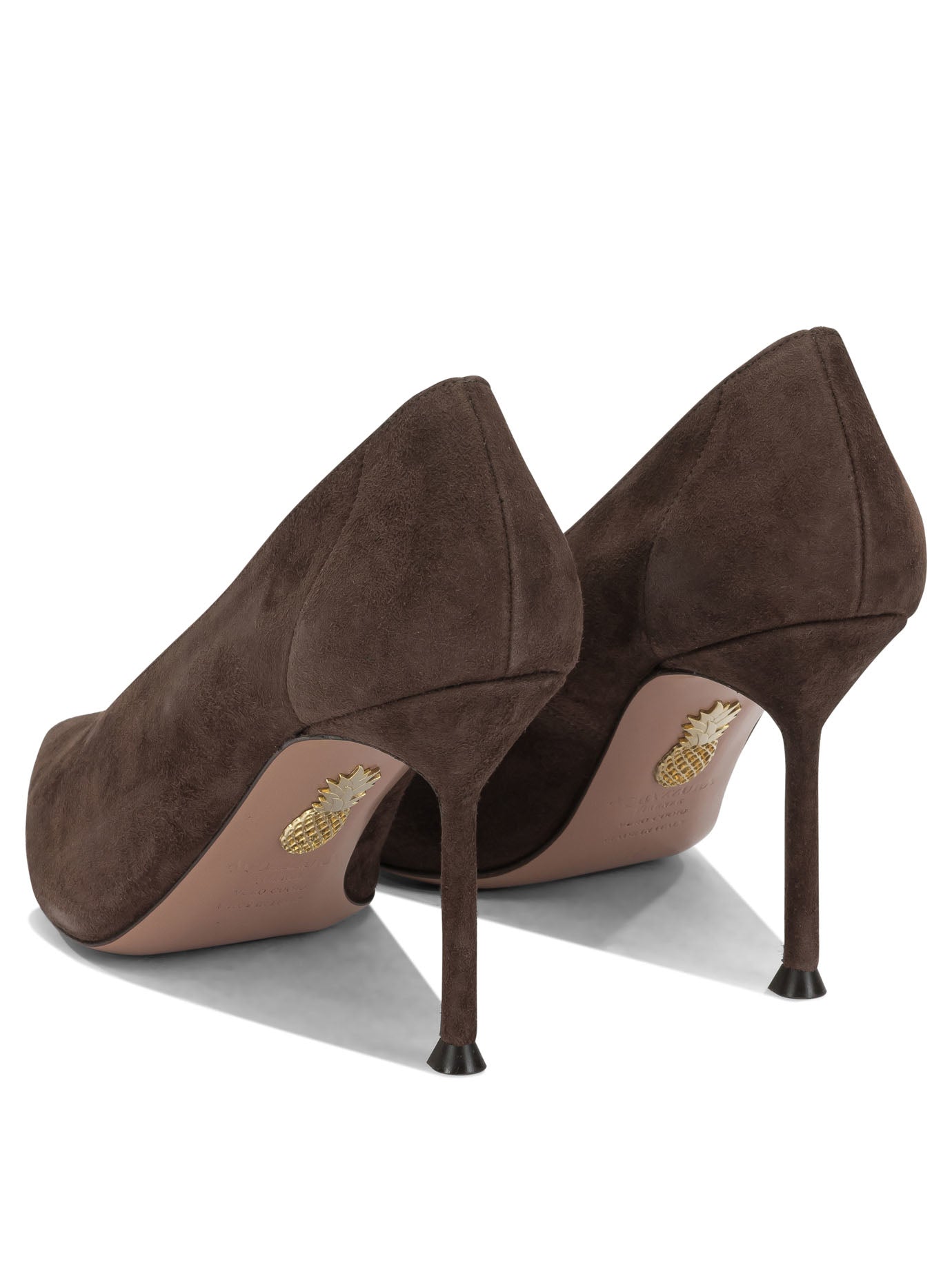 Aquazzura "Voltaire 85mm" pumps - Brown