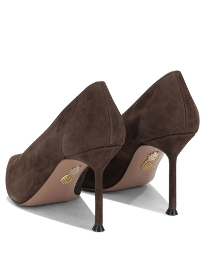 Aquazzura "Voltaire 85mm" pumps - Brown