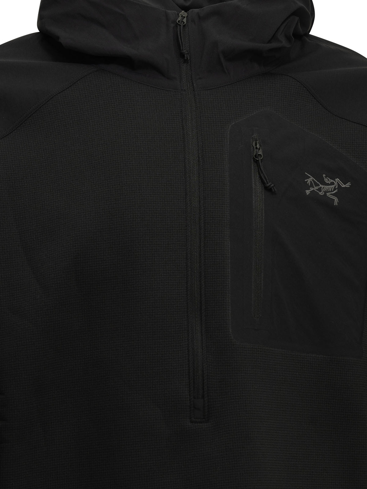 Arc'teryx "Konseal" Half-Zip Sweatshirt - Black