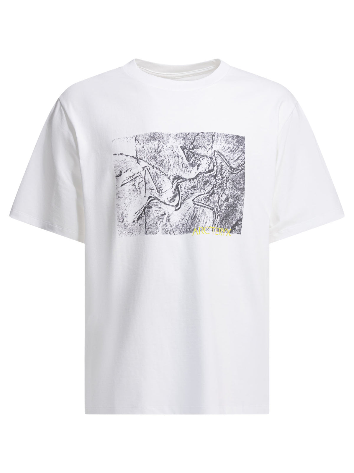 Arc'teryx "Kragg Cotton Lithographica SS" crewneck T-shirt - White