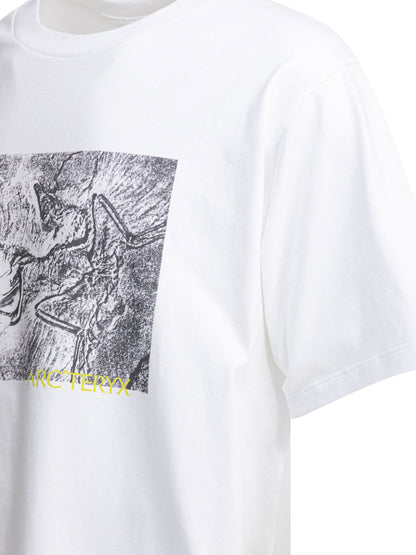Arc'teryx "Kragg Cotton Lithographica SS" crewneck T-shirt - White
