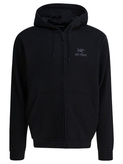 Arc'teryx "Emblem FZ" hoodie - Black