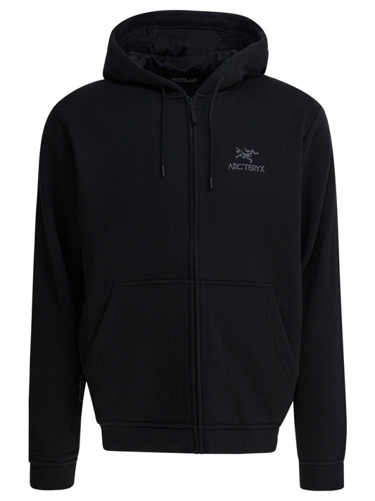 Arc'teryx "Emblem FZ" hoodie - Black