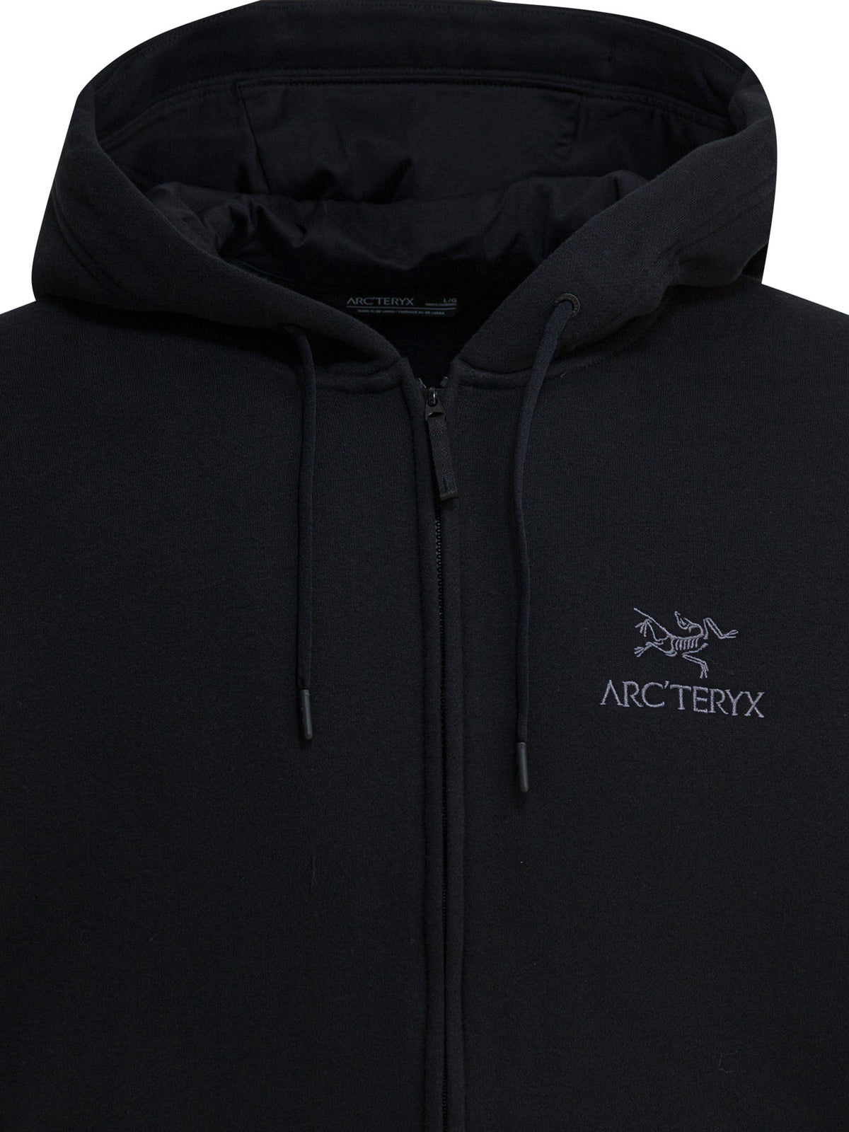 Arc'teryx "Emblem FZ" hoodie - Black