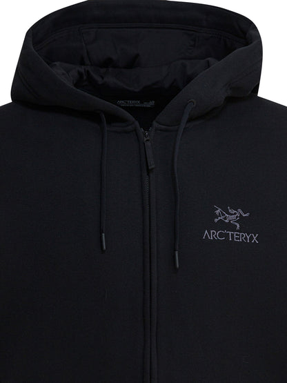 Arc'teryx "Emblem FZ" hoodie - Black