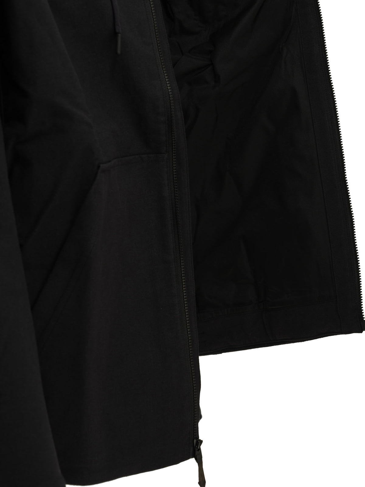 Arc'teryx "Cronin AR" Zip-Up Sweatshirt - Black