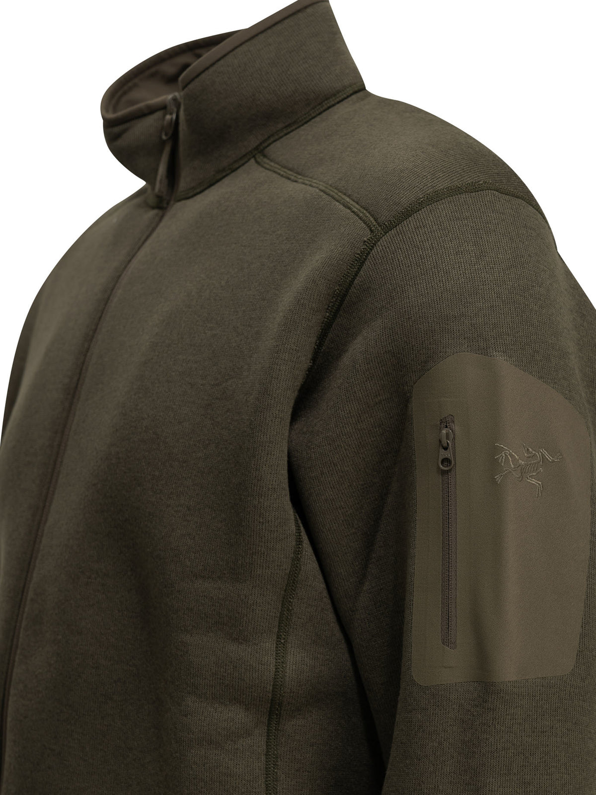 Arc'teryx "Covert" Zip-Up Sweatshirt - Green