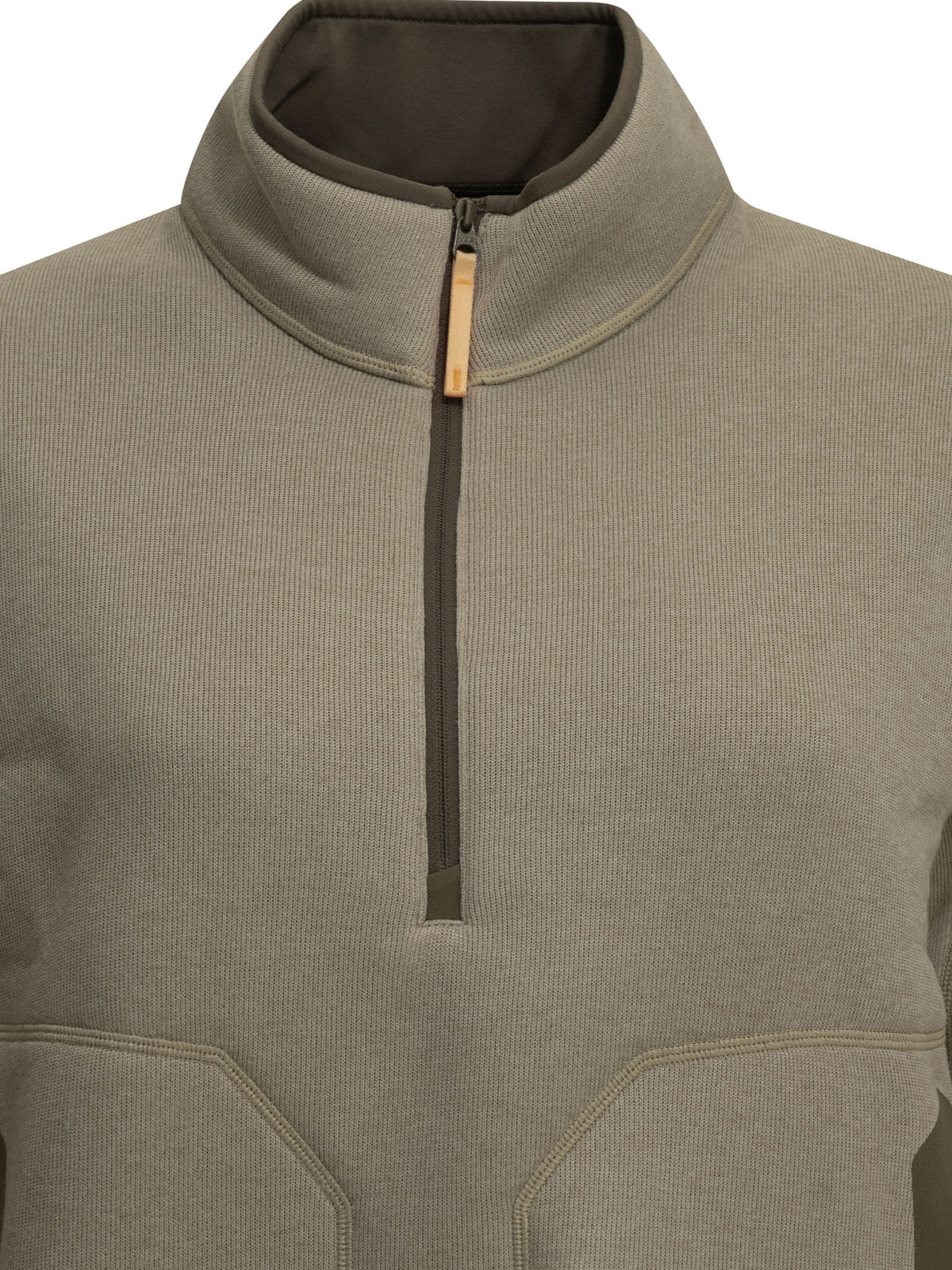 Arc'teryx "Covert" Half-Zip Sweatshirt - Beige