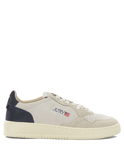 Autry "Medalist Low" Low-Top Sneakers - Blue