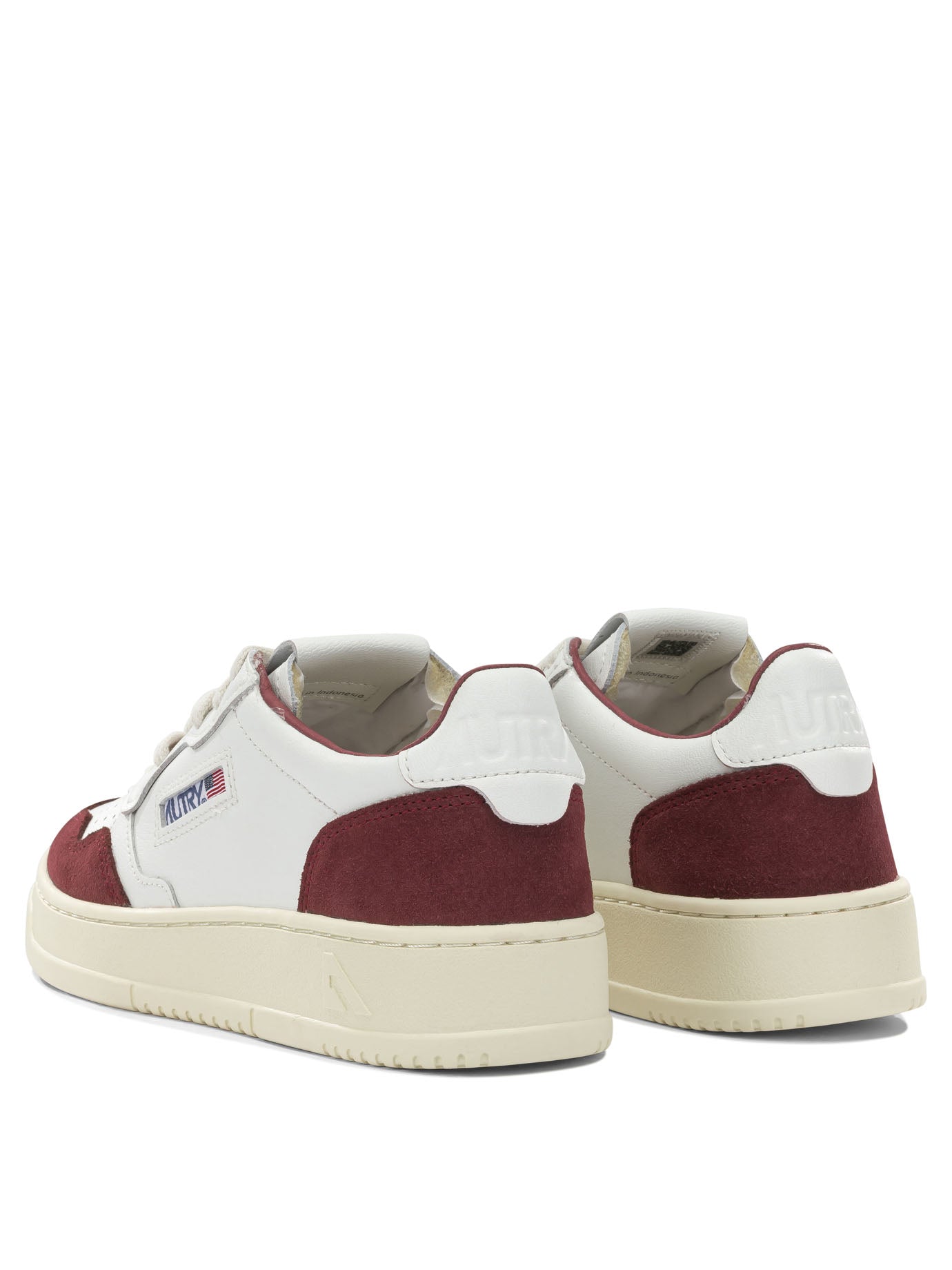 Autry "Medalist Low" Low-Top Sneakers - White