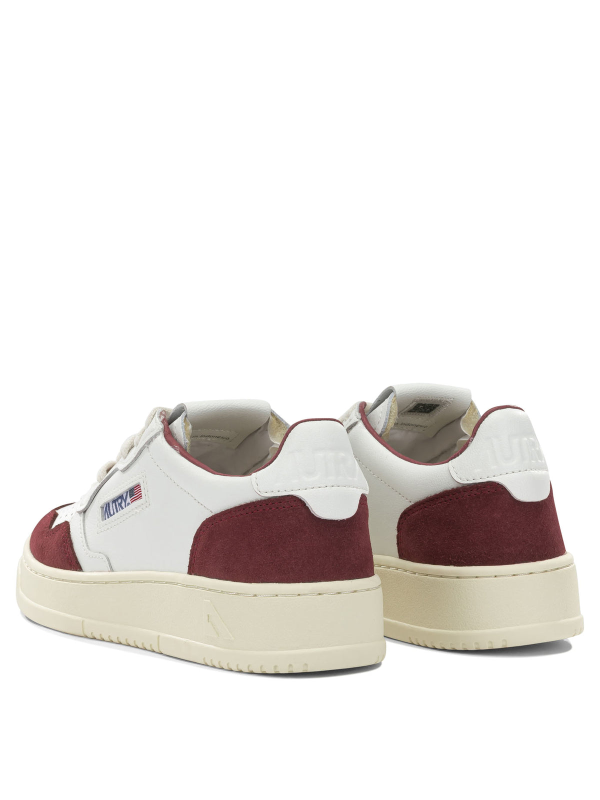 Autry "Medalist Low" Low-Top Sneakers - White