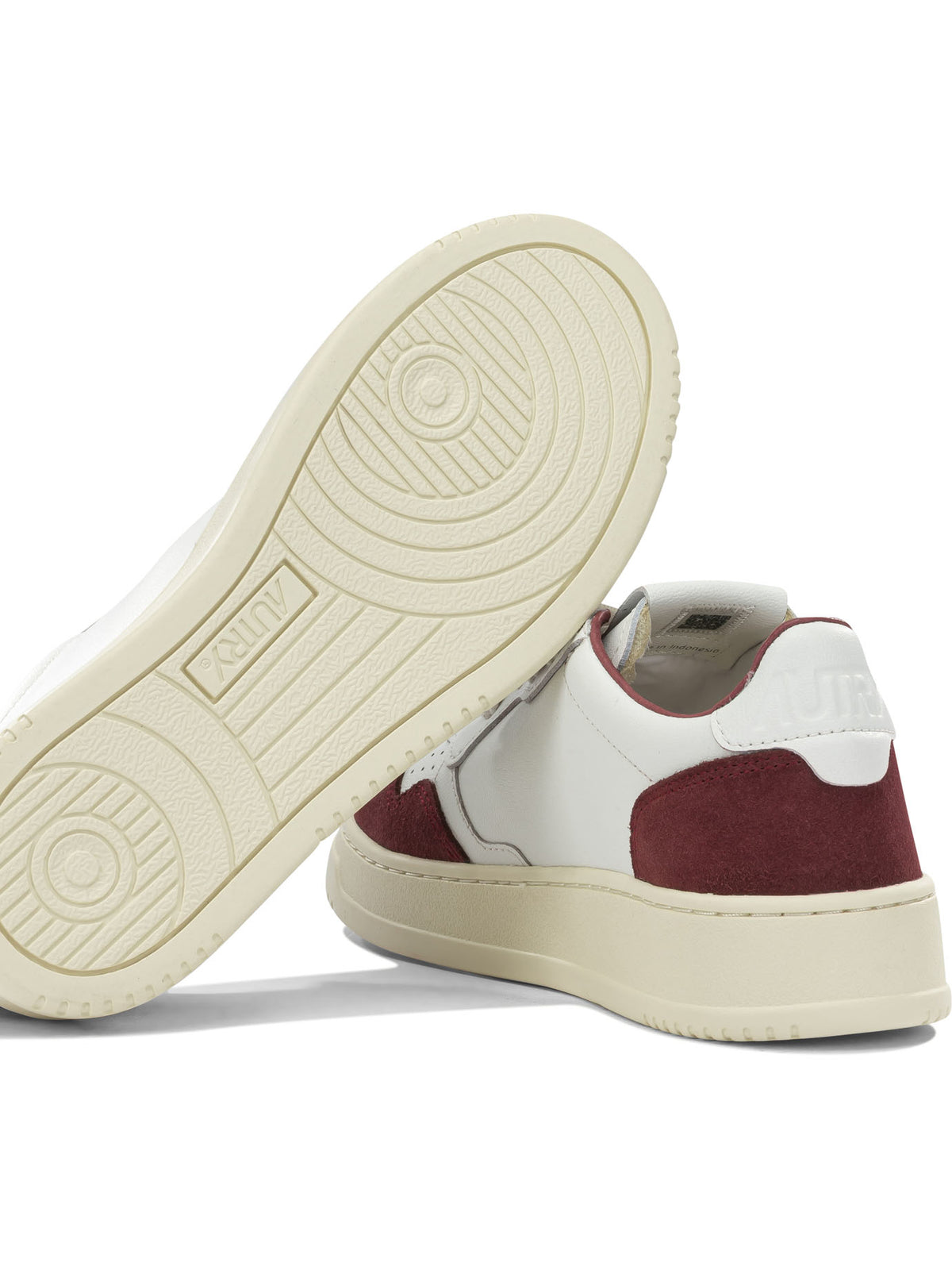 Autry "Medalist Low" Low-Top Sneakers - White