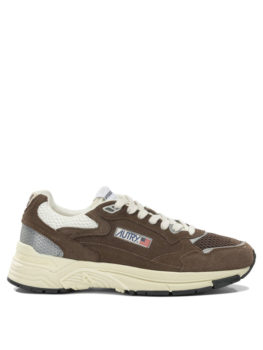 Autry "Hyperway" low top sneakers - Brown