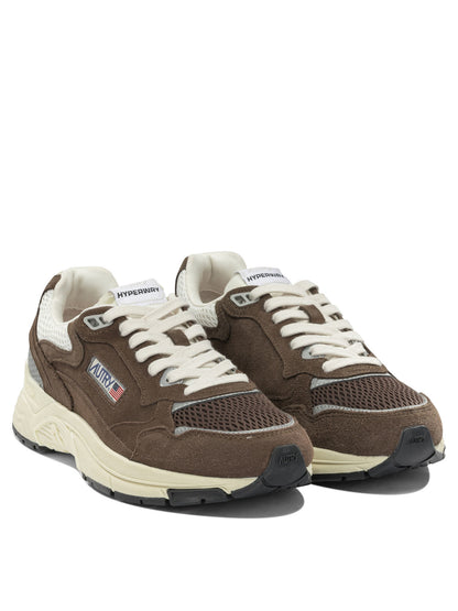 Autry "Hyperway" low top sneakers - Brown