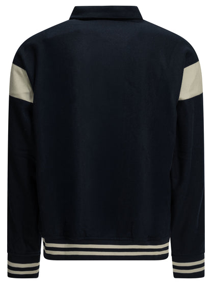 Autry "Varsity College" Bomber Jacket - Blue