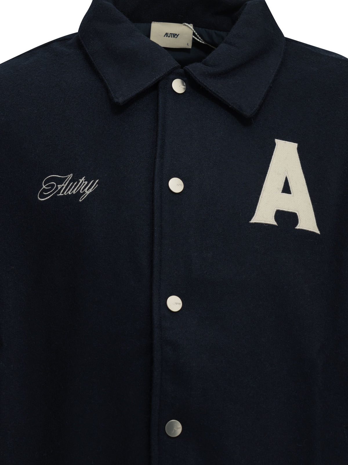 Autry "Varsity College" Bomber Jacket - Blue