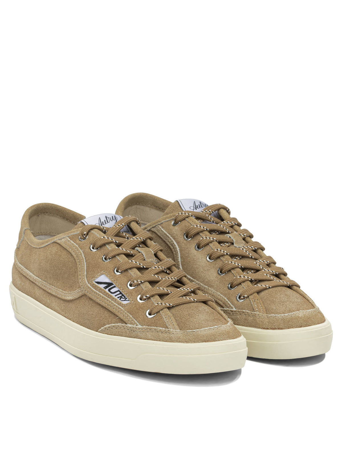 Autry "Windscape" Low-Top Sneakers - Beige