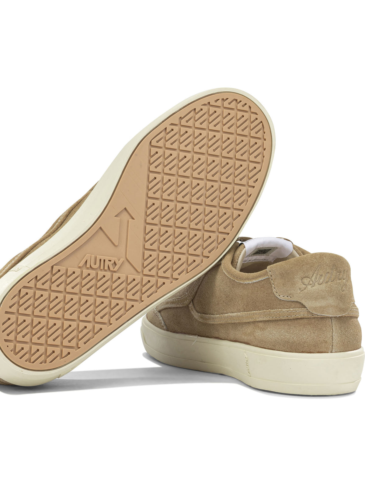 Autry "Windscape" Low-Top Sneakers - Beige
