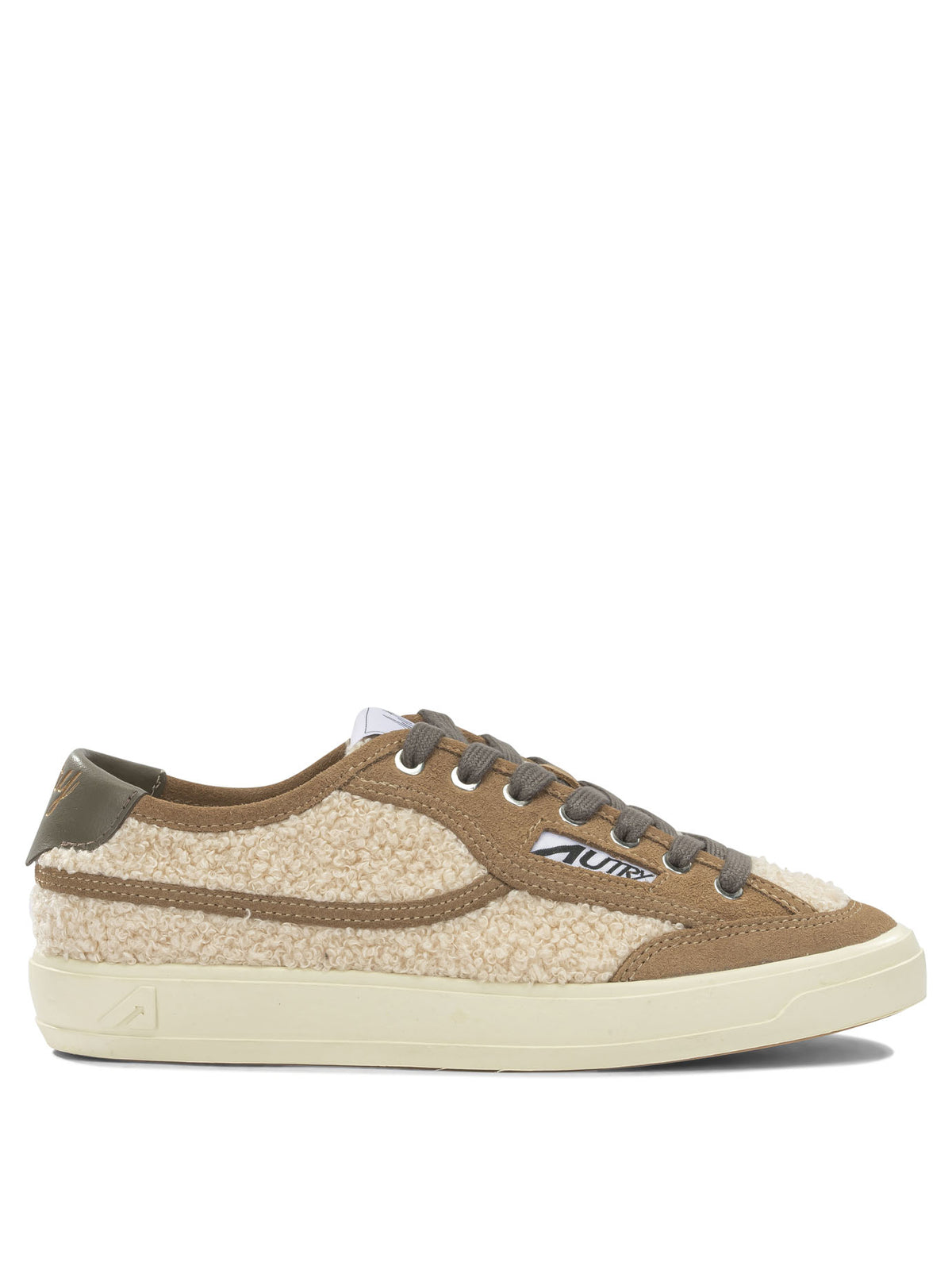 Autry "Windscape" Low-Top Sneakers - Beige