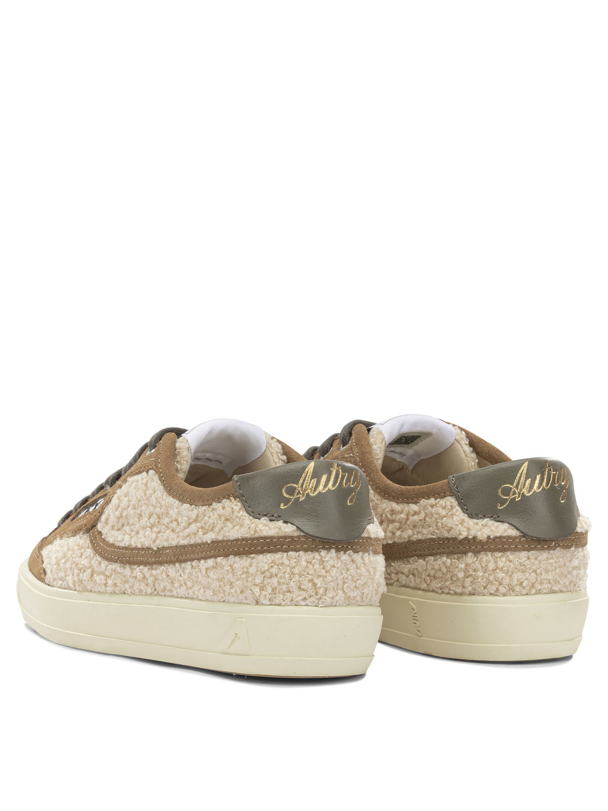 Autry "Windscape" Low-Top Sneakers - Beige