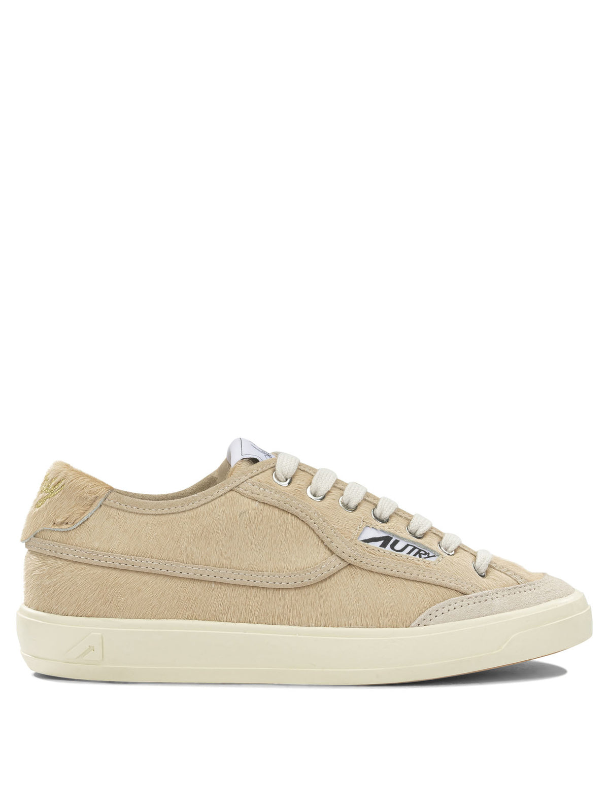 Autry "Windscape" Low-Top Sneakers - Beige