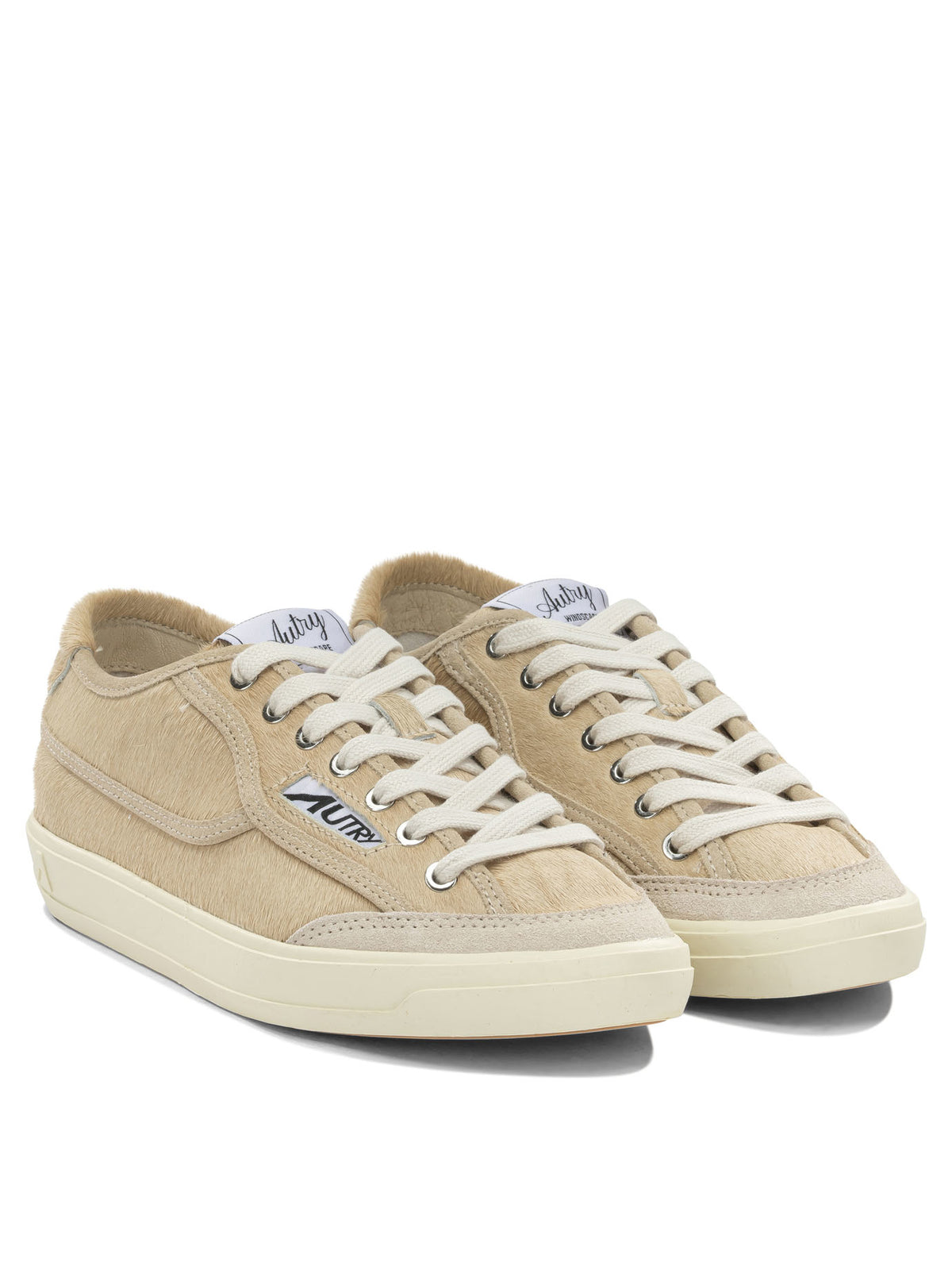 Autry "Windscape" Low-Top Sneakers - Beige