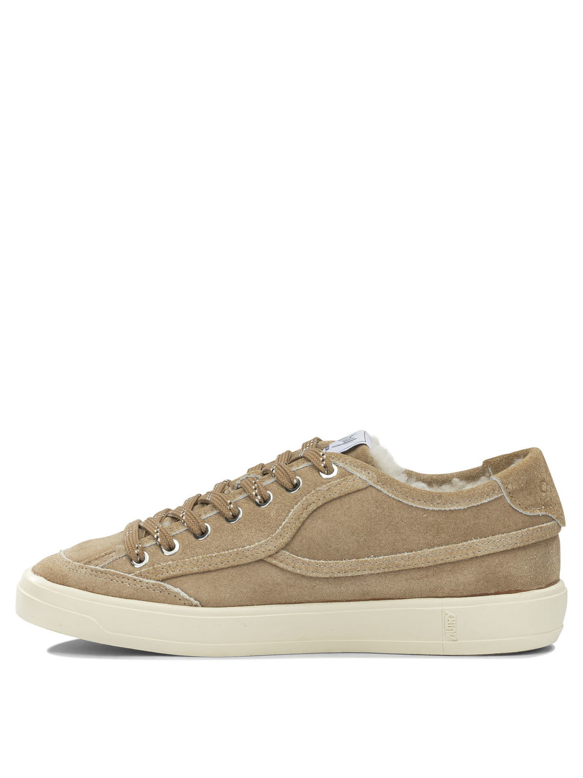 Autry "Windscape" Low-Top Sneakers - Beige