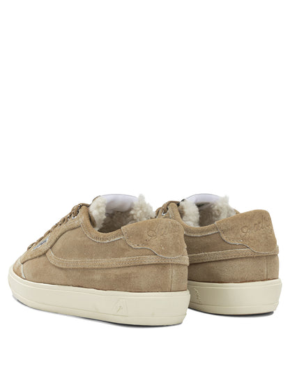 Autry "Windscape" Low-Top Sneakers - Beige