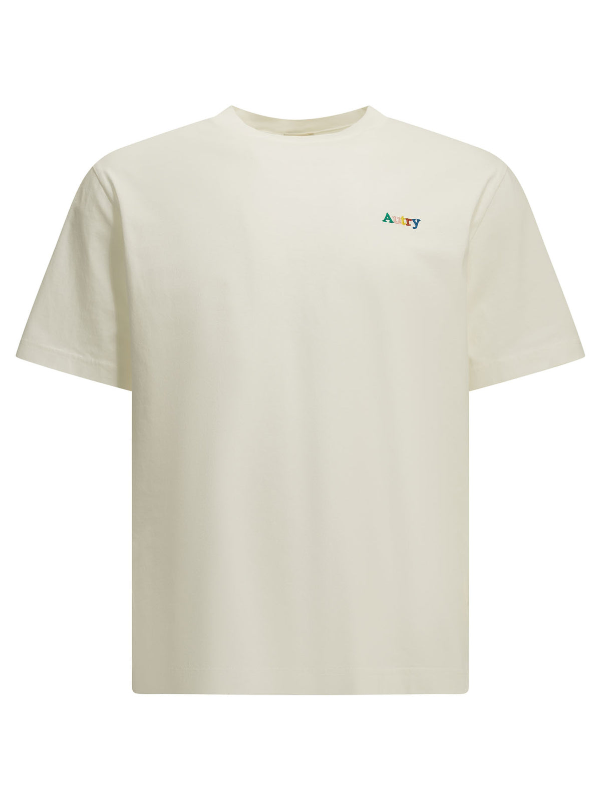 Autry Crew-neck T-shirt with logo - White