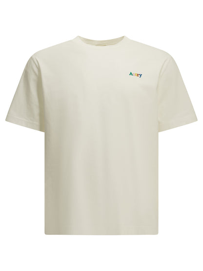 Autry Crew-neck T-shirt with logo - White
