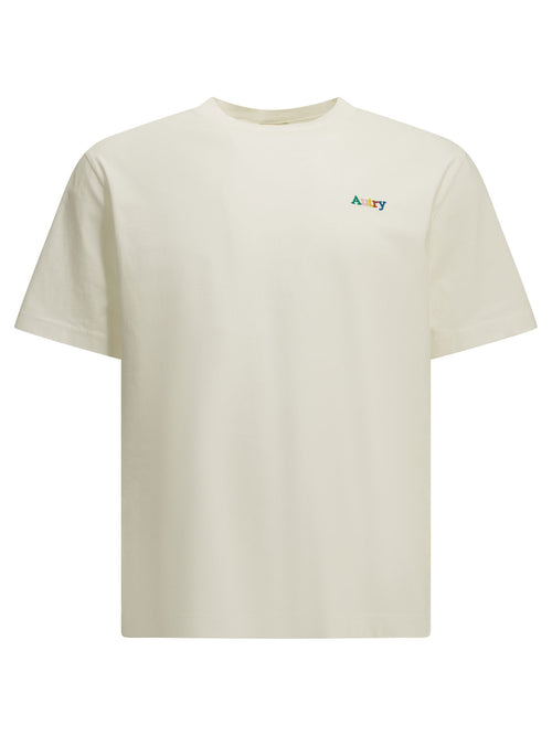 Autry Crew-neck T-shirt with logo - White