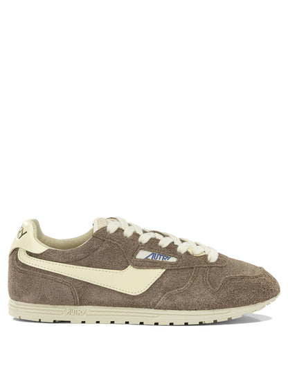 Autry "Windspin" Low-Top Sneakers - Brown