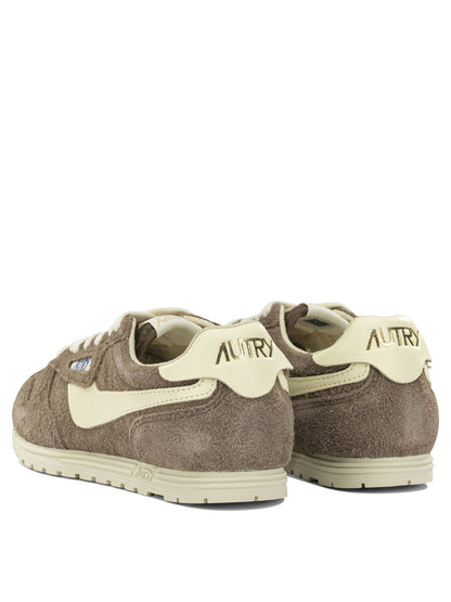 Autry "Windspin" Low-Top Sneakers - Brown