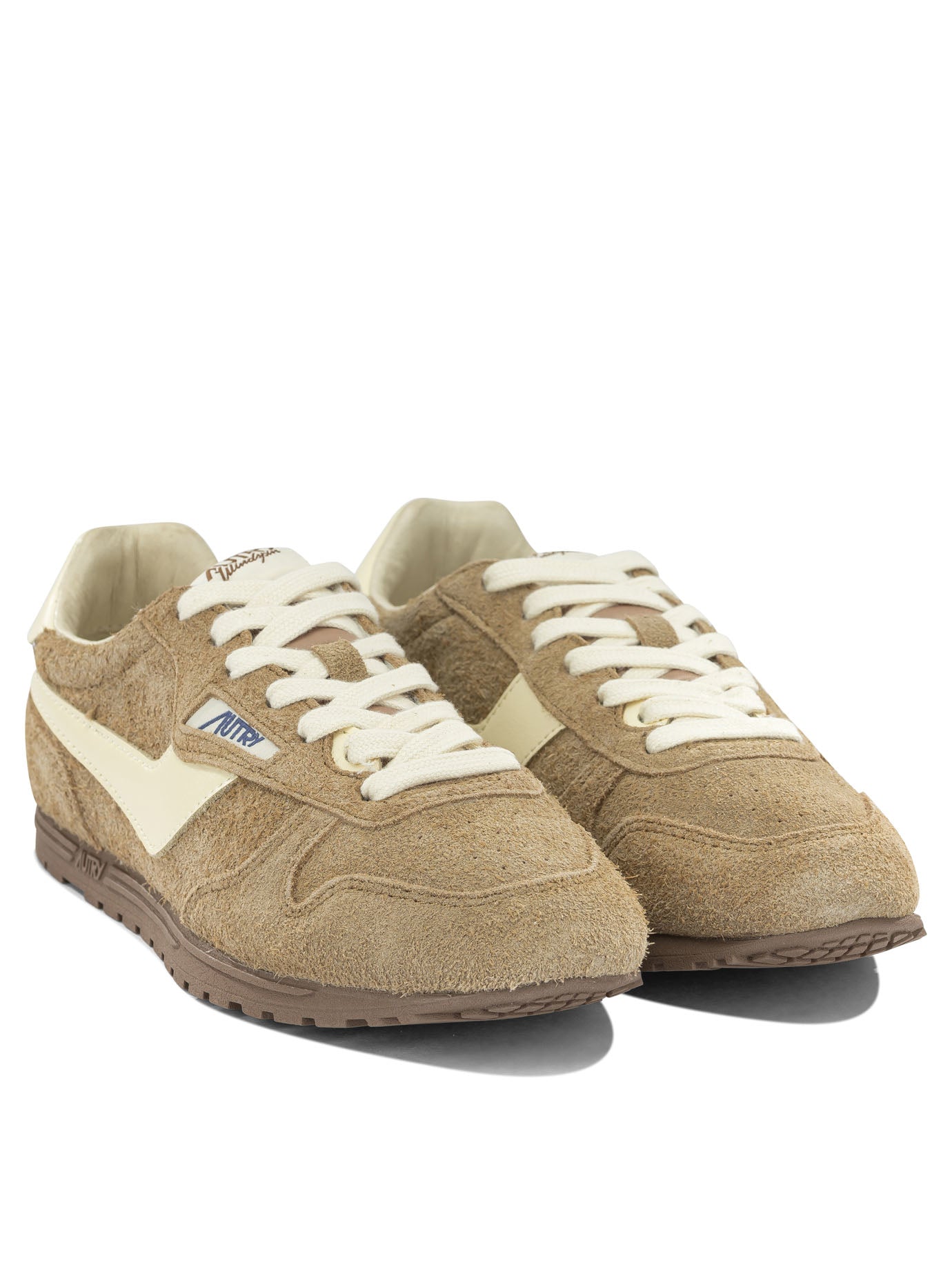 Autry "Windspin" Low-Top Sneakers - Brown