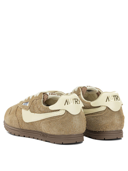 Autry "Windspin" Low-Top Sneakers - Brown