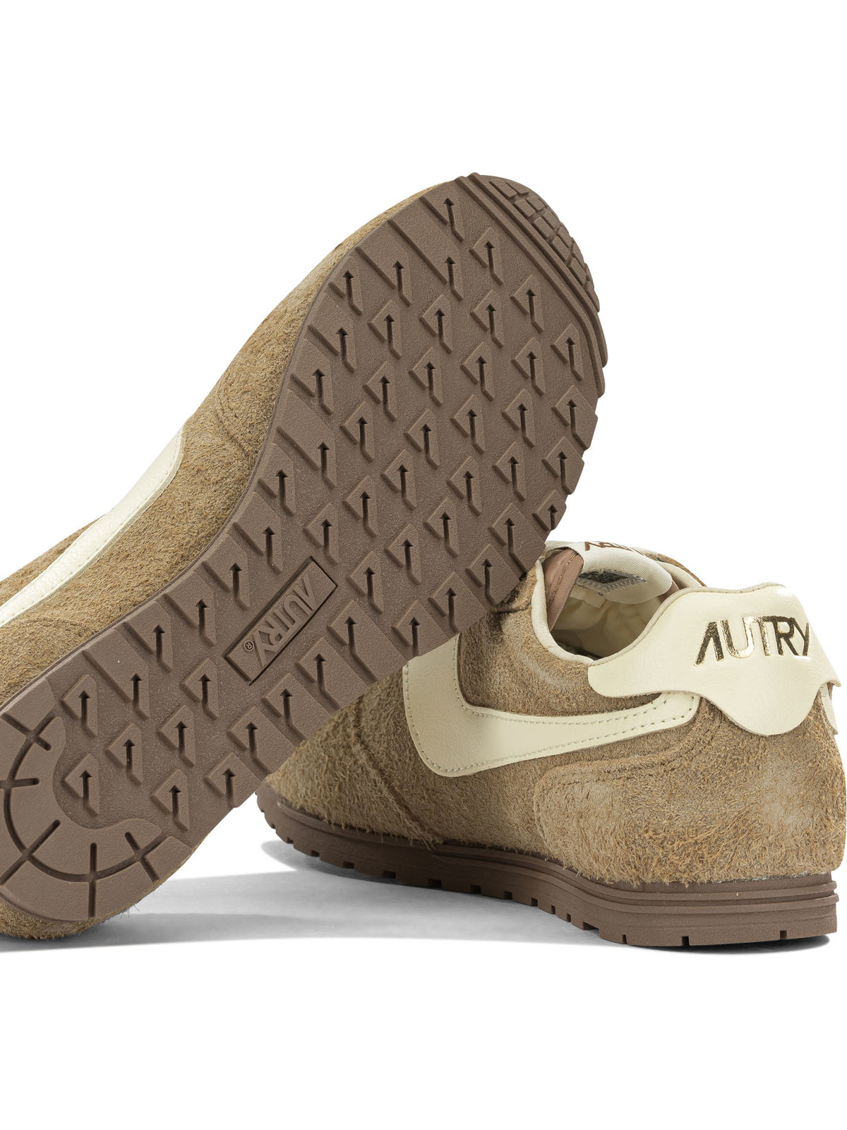 Autry "Windspin" Low-Top Sneakers - Brown
