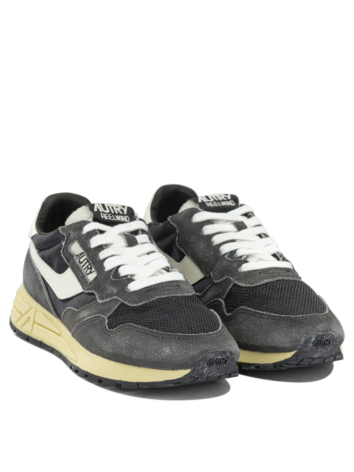 Autry "Reelwind" Low-Top Sneakers - Grey
