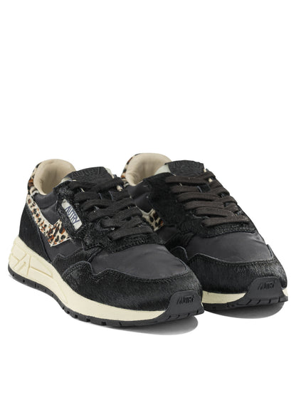Autry "Reelwind" Low-Top Sneakers - Black