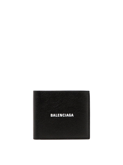 Balenciaga "Cash Square Folded" Wallets - Black