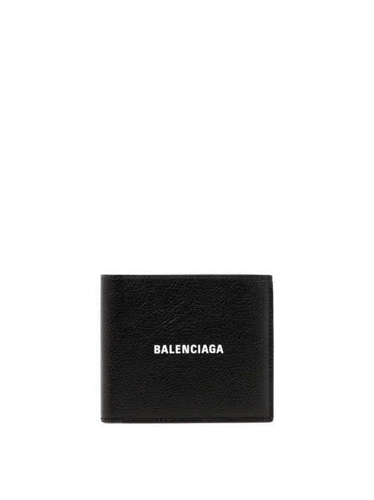 Balenciaga "Cash Square Folded" Wallets - Black