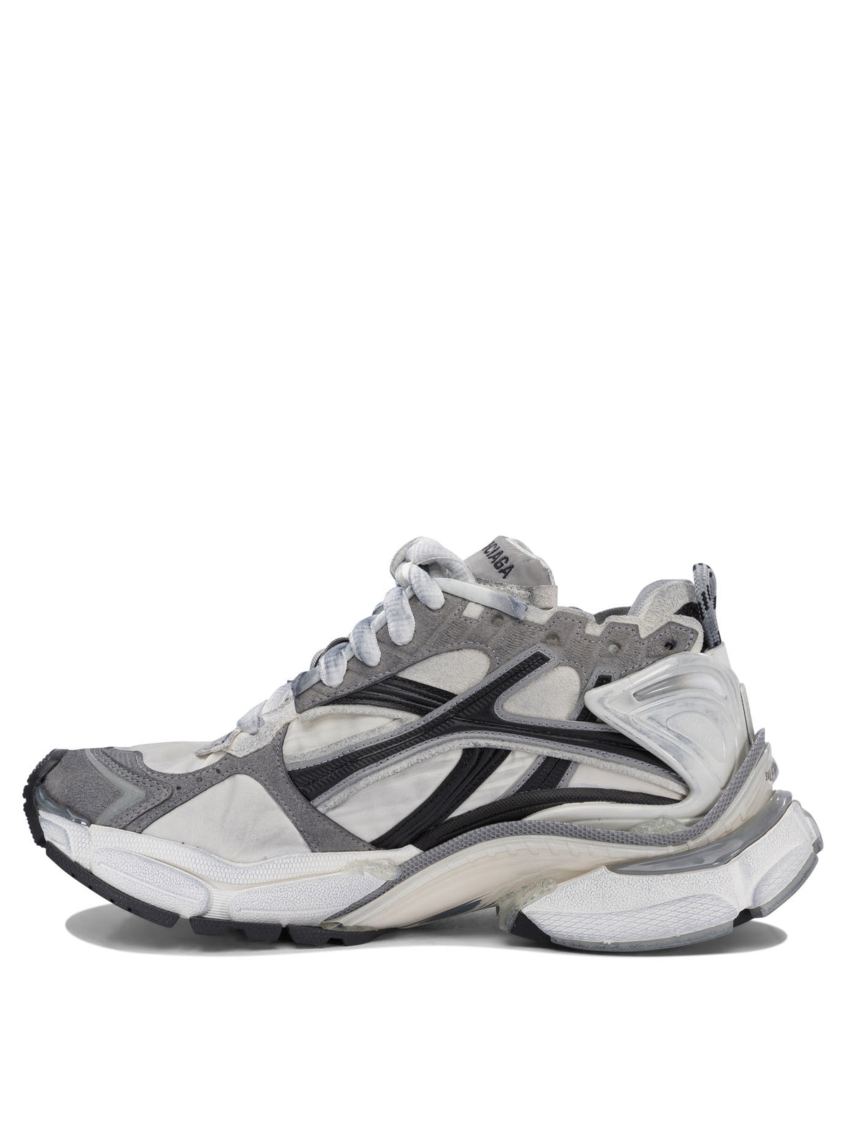 Balenciaga "Runner" Low-Top Sneakers - Grey