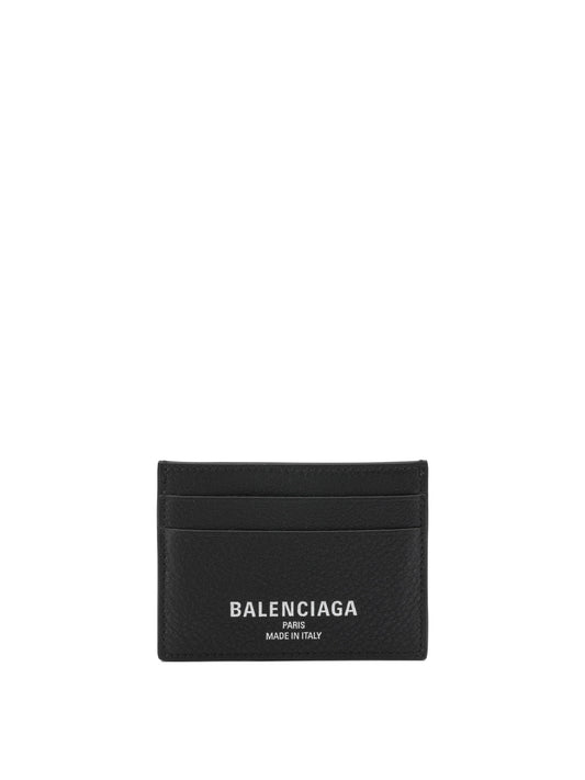 Balenciaga Leather cardholder - Black
