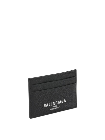 Balenciaga Leather cardholder - Black