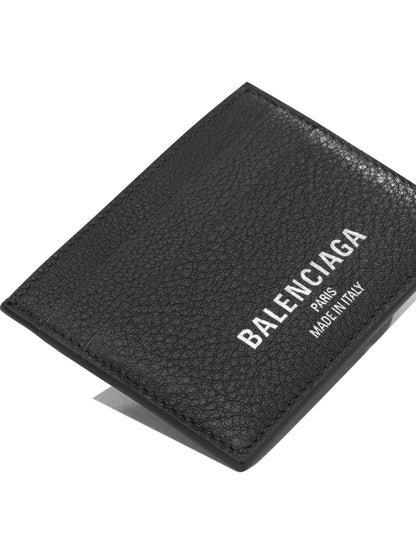 Balenciaga Leather cardholder - Black