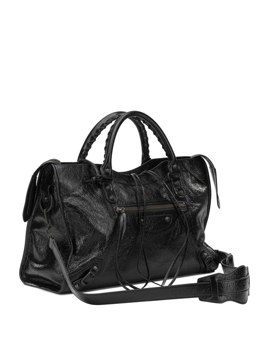 Balenciaga "Le City" Medium Shoulder Bag - Black