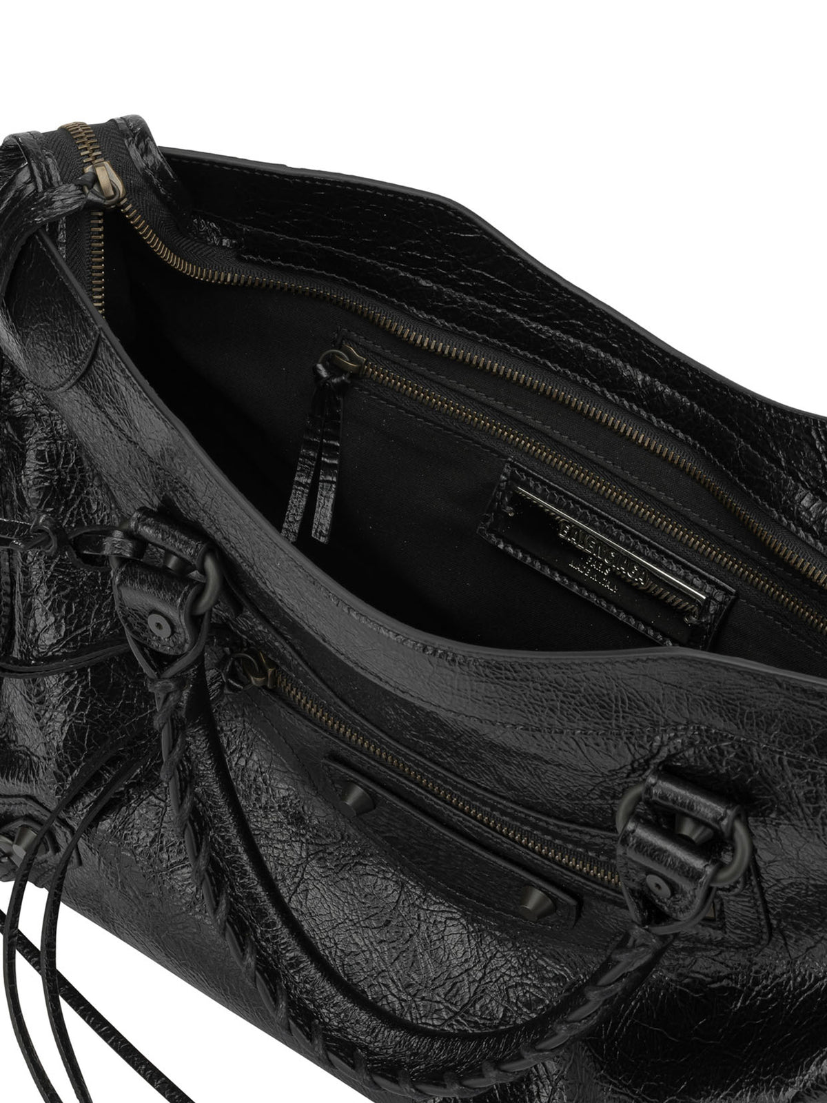 Balenciaga "Le City" Medium Shoulder Bag - Black