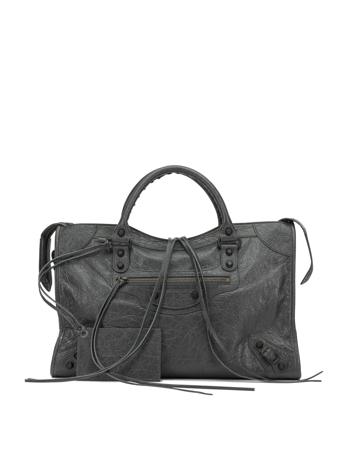 Balenciaga "Le City" Medium Shoulder Bag - Grey