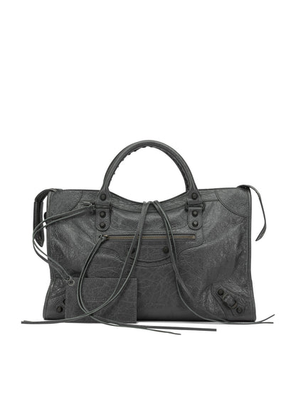Balenciaga "Le City" Medium Shoulder Bag - Grey
