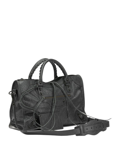 Balenciaga "Le City" Medium Shoulder Bag - Grey